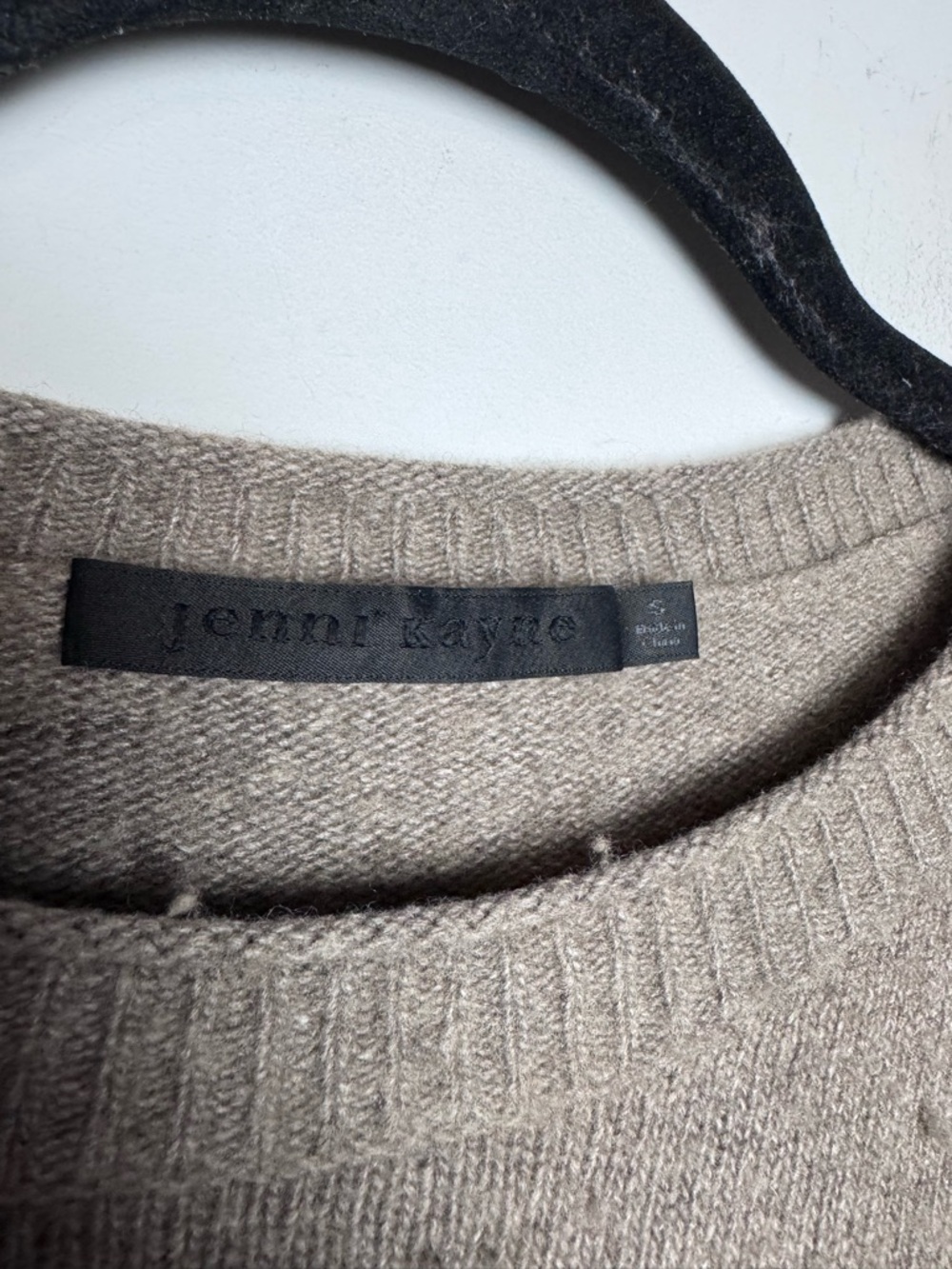 Jenni Kayne Taupe Crewneck Sweater - Picture 4 of 11